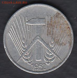 Германия 1 пфенниг 1952 до 01.05.2014 22-00 - Германия 1 пфенниг 1952 р