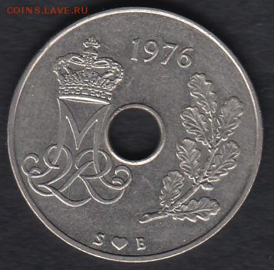 Дания 25 эре 1976 до 05.05.2014 22-00 - Дания 25 эре 1976 р