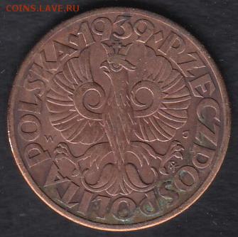 Польша 5 грошей 1939 до 06.05.2014 22-00 - Польша 5 грошей 1939 р