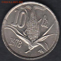 Мексика 10 центаво 1978 до 07.05.2014 22-00 - Мексика 10 центаво 1978 а