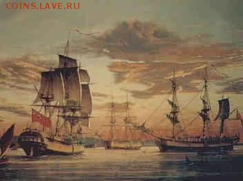 Монеты с Корабликами - first-fleet-1788