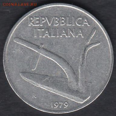 Италия 10 лир 1979 до 13.05.2014 22-00 - Италия 10 лир 1979 р