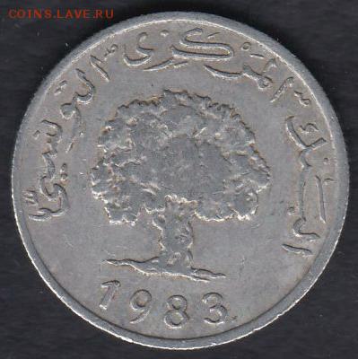 Тунис 5 миллимов 1983 до 13.05.2014 22-00 - Тунис 5 миллимов 1983 р