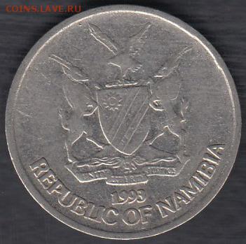 Намибия 10 центов 1993 до 17.05.2014 22-00 - Намибия 10 центов 1993 р