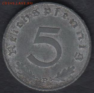 Германия 5 пфеннигов 1940 до 20.05.2014 22-00 - Германия 5 пфеннигов 1940 а