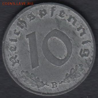 Германия 10 пфеннигов 1940 до 20.05.2014 22-00 - Германия 10 пфеннигов 1940 а