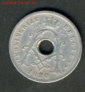 5 сантимов Бельгия 1920 до 22.05, 22 мск - belg