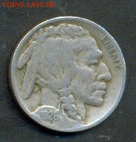 5 центов США "Бизон" 1928 с рубля до 22.05, 22 мск - nick1