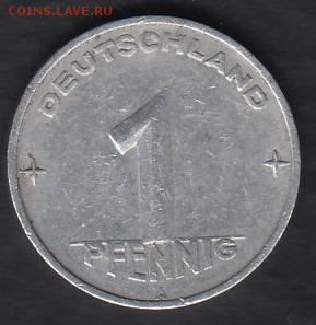 Германия 1 пфенниг 1952 до 01.06.2014 22-00 - Германия 1 пфенниг 1952 а