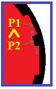 10 руб.2010г.СПДМ. "Меченый кант" - брак,или "рукоблуд"?! - Новый точечный рисунок