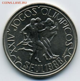 250 эскудо 1988 года Португалия Олимпиада! До 09.06 до 21.00 - 250 эскудо 1988.JPEG