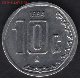Мексика 10 центаво 1994 до 04.07.2014 22-00 - Мексика 10 центаво 1994 а