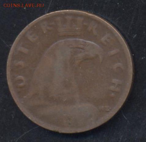 Австрия 1 грошен 1934 г. До 8.07.14 г. 22-00 МСК . - Австрия 1 г.1