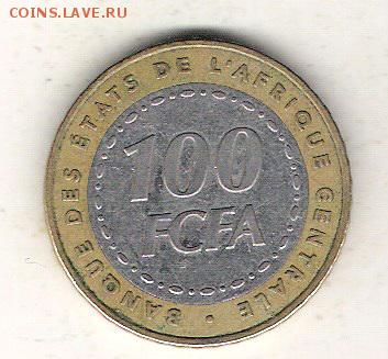 Центральная Африка 100 франков 2006 до 10.07 в 22.00 по МСК - Центральная Африка 1-- фр. 2006