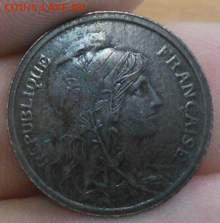 2 сантима Франция 1911г. - IMG_20140708_100854_thumb