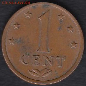 Нидерландские Антиллы 1 цент 1971 до 17.07.2014 22-00 - Нидерландские Антиллы 1 цент 1971 а