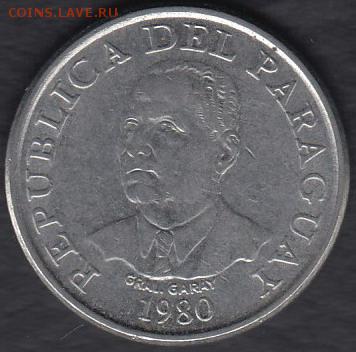 Парагвай 10 гуарани 1980 до 17.07.2014 22-00 - Парагвай 10 гуарани 1980 р