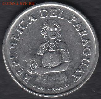 Парагвай 5 гуарани 1975 до 17.07.2014 22-00 - Парагвай 5 гуарани 1975 р