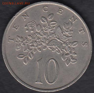 Ямайка 10 центов 1969 до 17.07.2014 22-00 - Ямайка 10 центов 1969 а