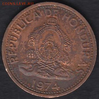 Гондурас 2 центаво 1974 до 22.07.2014 22-00 - Гондурас 2 центаво 1974 р