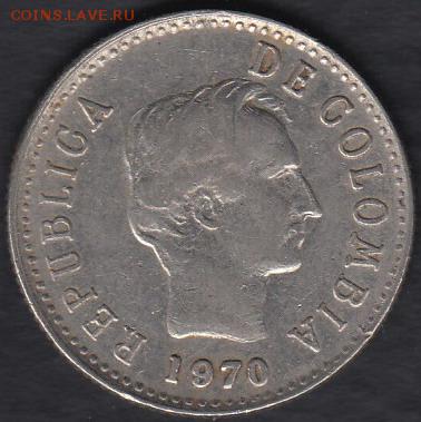 Колумбия 20 центаво 1970 до 22.07.2014 22-00 - Колумбия 20 центаво 1970 р
