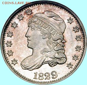 США. 5 центов. 1837 - 1829