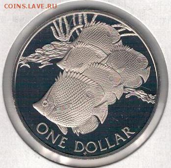 Брит.Вирг.о-ва 1$ 1985 Рыбки до 04.08 в 22ч (9122) - 4-бво1