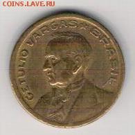 Бразилия 50 сентаво 1943 до 04.08.14 в 22.00мск (9499) - 4-бр50с43