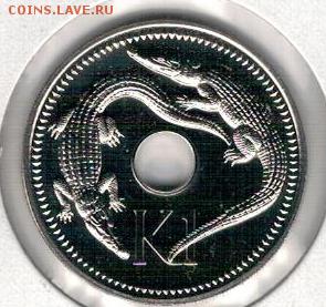 Папуа Н.Гвинея кина 1975 Крокодилы до 04.08 в 22ч (9121) - 4-пап1