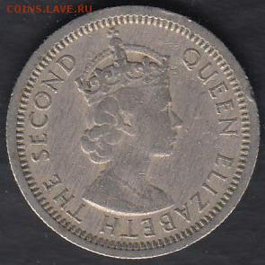 Британские Карибы 10 центов 1961 до 20.08.2014 22-00 - Британские Карибы 10 центов 1961 р