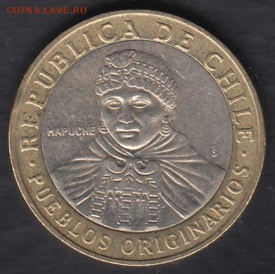 Чили 100 песо 2009 до 02.09.2014 22-00 - ррр