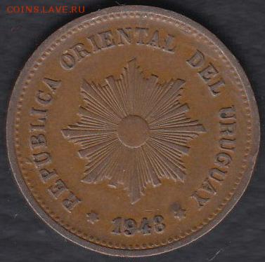 Уругвай 5 центесимо 1948 до 02.09.2014 22-00 - ррр