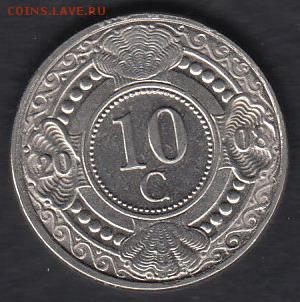 Нидерландские Антиллы 10 центов 2008 до 02.09.2014 22-00 - ааа