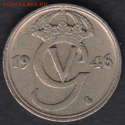 Швеция 10 эре 1946 до 11.09.2014 22-00 - Швеция 10 эре 1946 р
