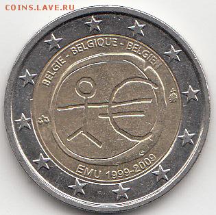 Бельгия 2 евро 2009, 10 лет валютному союзу - 6.2