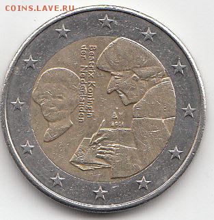 Нидерланды 2 евро 2011 Эразм Роттердамский - 16.2