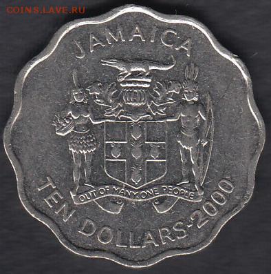 Ямайка 10 долларов 2000 до 28.09.2014 22-00 - Ямайка 10 долларов 2000 а
