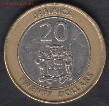 Ямайка 20 долларов 2001 до 28.09.2014 22-00 - Ямайка 20 долларов 2001 а