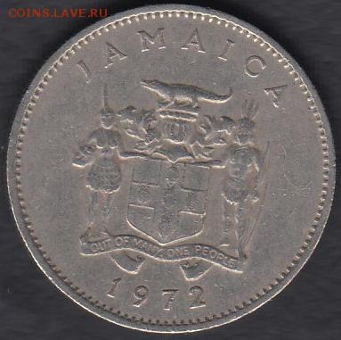 Ямайка 10 центов 1972 до 28.09.2014 22-00 - Ямайка 10 центов 1972 р