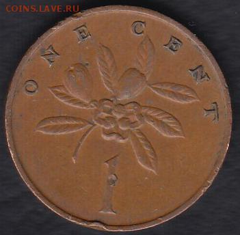 Ямайка 1 цент 1969 до 28.09.2014 22-00 - Ямайка 1 цент 1969 а