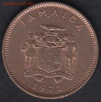 Ямайка 1 цент 1972 до 28.09.2014 22-00 - Ямайка 1 цент 1972 р