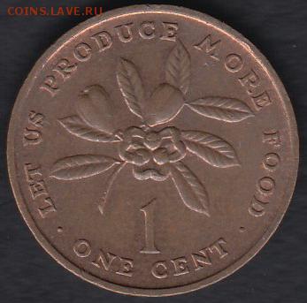 Ямайка 1 цент 1972 до 28.09.2014 22-00 - Ямайка 1 цент 1972 а