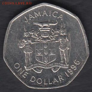 Ямайка 1 доллар 1996 до 28.09.2014 22-00 - Ямайка 1 доллар 1996 а