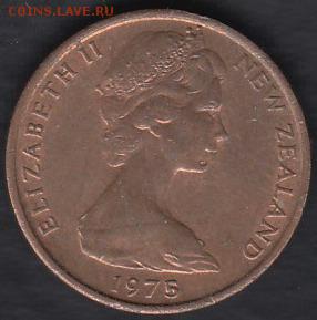 Новая Зеландия 1 цент 1975 до 16.10.2014 22-00 - Новая Зеландия 1 цент 1975 р