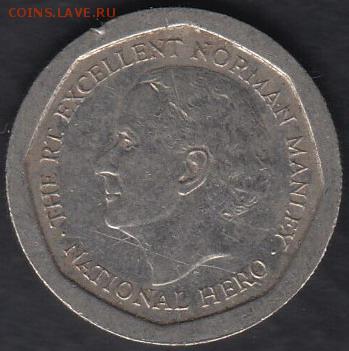 Ямайка 5 долларов 1996 до 16.10.2014 22-00 - Ямайка 5 долларов 1996 р