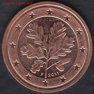 Германия 2 цента 2011 F до 20.10.2014 22-00 - Германия 2 цента 2011 F а