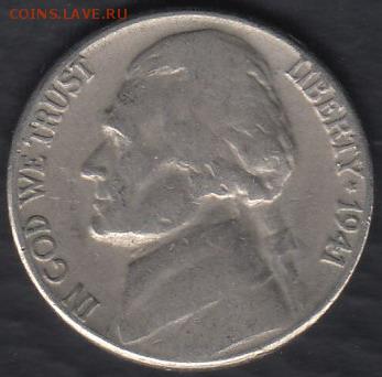 США 5 центов 1941 до 24.10.2014 22-00 - США 5 центов 1941 р