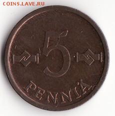 Финляндия 5 пенни 1976 до 22:00 29.10.14 - Снимок34