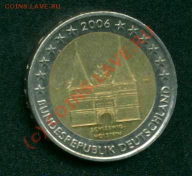 2 евро. Германия. 2006. Шлезвиг-Гольштейн. - 2 evro 21