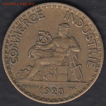 Франция 1 франк 1923 до 10.11.2014 22-00 - Франция 1 франк 1923 р